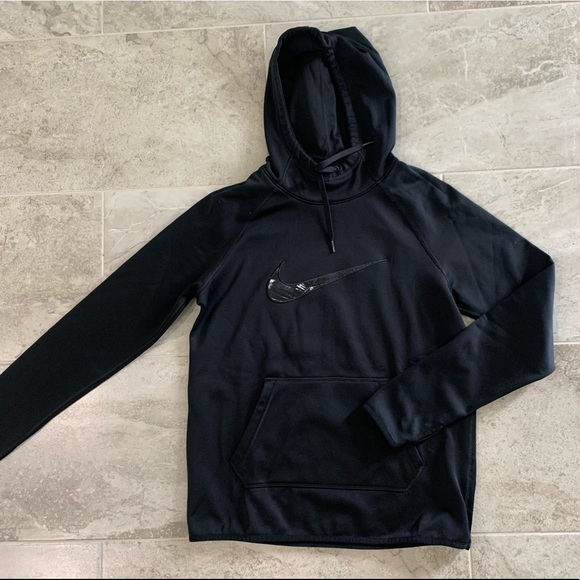 Nike Swoosh Therma Hoodie - Like New - Picture 4 of 9